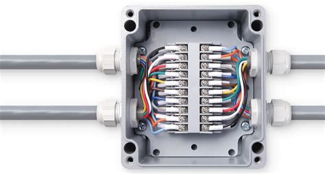 Using panel enclosure for junction box 